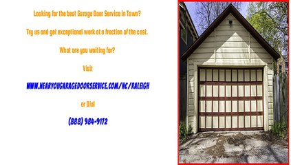 Raleigh, NC Garage Doors Repair