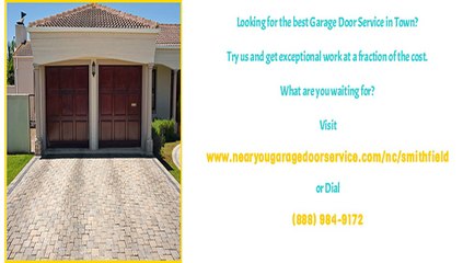 Automatic Garage Door Repair in Smithfield, NC