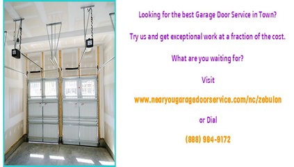 Garage Door Opener Repair in Zebulon, NC