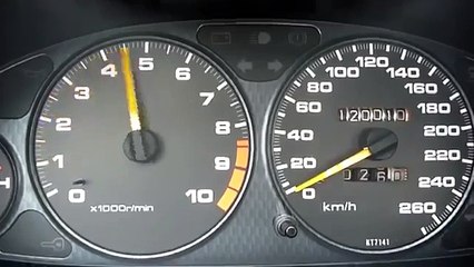 HONDA Integra Type R B18 230hp Accleration