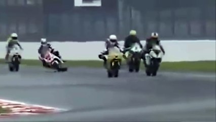 Funny Crash Moto GP