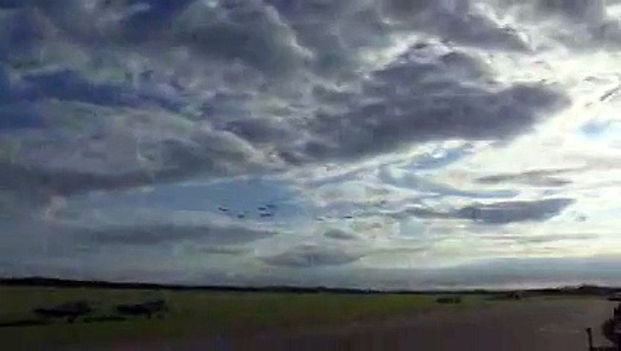 17 Spitfires Duxford Battle of Britain Air Show 2015