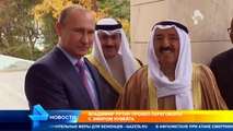 Владимир Путин провел переговоры с эимром Кувейта