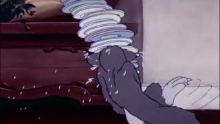Anime Cartoon Tom and Jerry Puss Gets The Boot