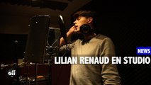 En studio avec Lilian Renaud pour l'enregistrement de son premier album !