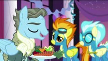 Rainbow Dash and Rarity meet Windrider - Rarity Investigates