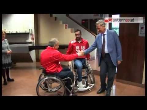 Tg Antenna Sud - Carrozzina speciale per l'Hb Bari