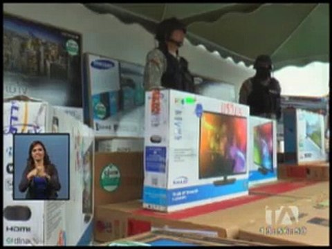 Autoridades decomisan mercadería de contrabando