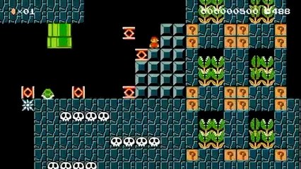 【スーパーマリオメーカー】逆境無頼マリオ　第一話【Super Mario Mak