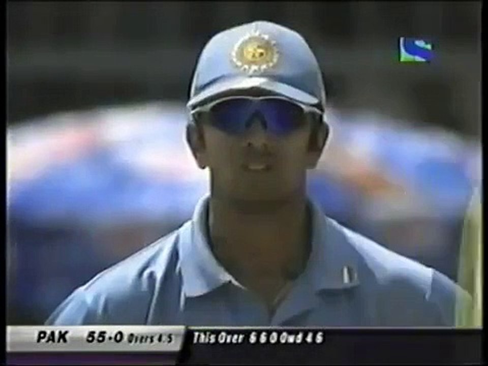 Shahid Afridi Hits 9 Sixes Vs India 2005