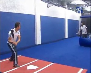 Cristiano Ronaldo playing Baseball