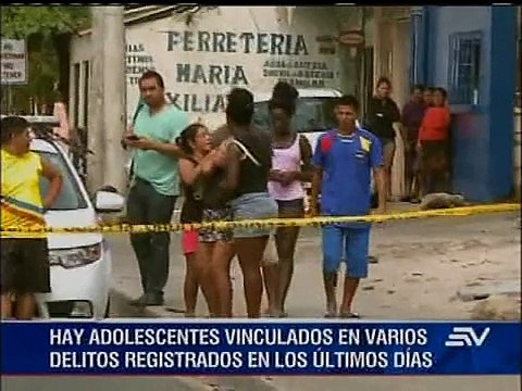 Adolescentes, vulnerables ante expansión de pandillas en Guayaquil
