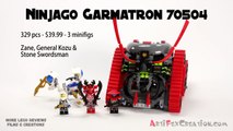 GARMADONs DARK FORTRESS 2505 Lego Ninjago Stop Motion Set Review