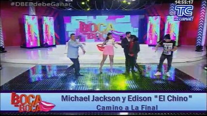 Michael Jackson y Edison "El Chino" camino a la final