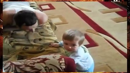 Funny conversation between father and son gibberish %uFFFD