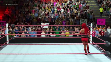 WWE 2K16 eva marie v tokara blaze