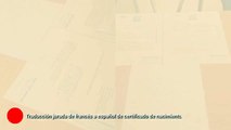 Traducciones juradas de francés a español de certificado de nacimiento