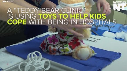 A "Teddy Bear" Clinic Is Helping Kids Cope With Being In Hospitals