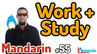 Learn Mandarin Chinese - Work and Study (Lesson 55)