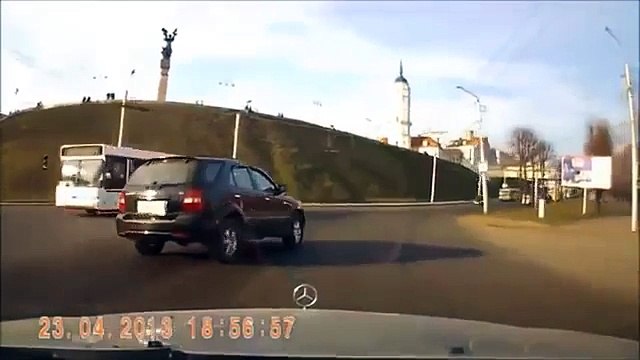 Car wrecks caught on video 2014 Russian Dash Cam Accidents & Car Crashes #3