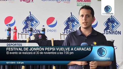 Festival de jonrones Pepsi se efectuará el 30 de noviembre