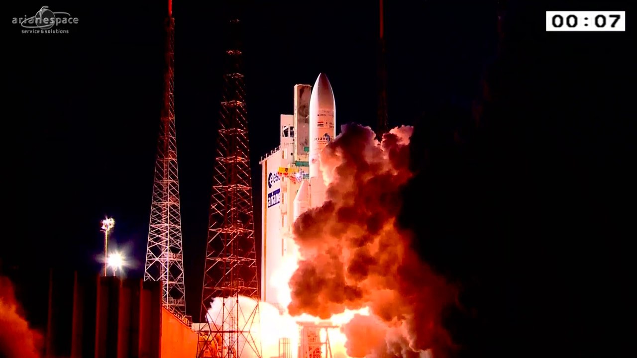 Lancement d'Ariane 5 (10/11/15)