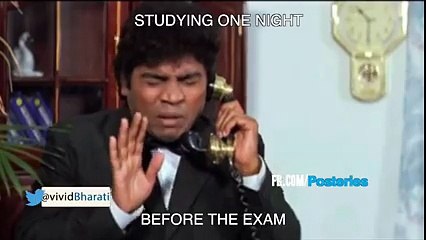 Before The Exam.. Exam Day