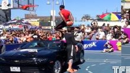 Guy Dupuy with the BEST dunk of the Summer