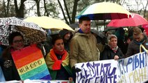 Ukraine: Protesters call for better LGBT rights in workplace