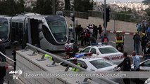 Two knife attacks as violence returns to Jerusalem