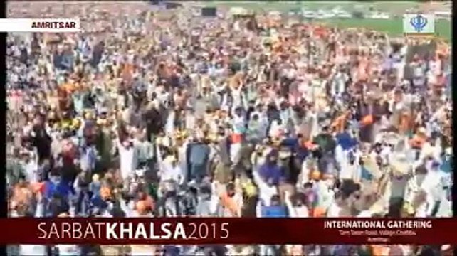 Awesome Reaction of Sarbat Khalsa to Jathedar Jagtar Singh Hawara