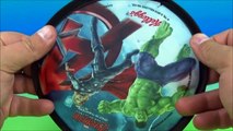 2015 AVENGERS 2 AGE OF ULTRON KELLOGGS CEREAL SET OF 4 FOLDING DISCS MOVIE TOYS VIDEO RE