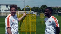 How To Score From Distance With Lacazette -- Gamedayplus Episode 2 -- adidas Football