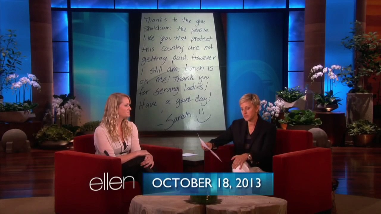 Ellens Favorite Waitress Gets a Car