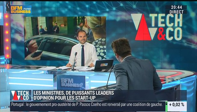 Les ministres, de puissants leaders d'opinion pour les start-ups - 10/11