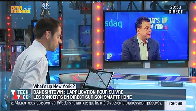 What's Up New York: Bandsintown est une plateforme qui permet de mieux connecter les artistes et les fans , Fabrice Sergent - 10/11