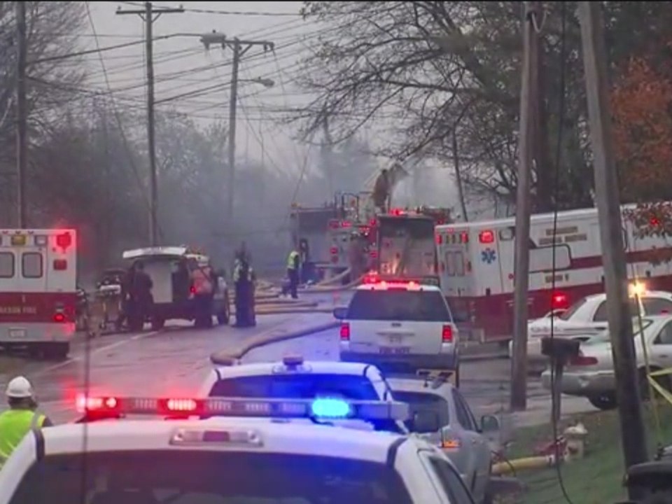 Plane crashes in Akron