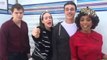 American Horror Story : Backstage (Evan Peters , Sarah Paulson , Finn Wittrock, Angela Basset)