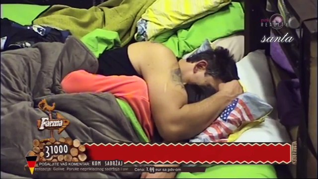 Farma 6 - Stanija i Kristijan pod Jorgan u Krevet 10.11.2015