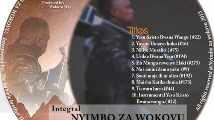 Nyimbo Za Wokovu: Eh Mungu Mwenye Haki par Thomason Balingene