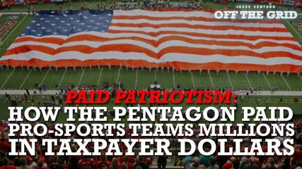 Paid Patriotism: How the Pentagon Paid Pro-Sports Teams Millions in Taxpayer Dollars