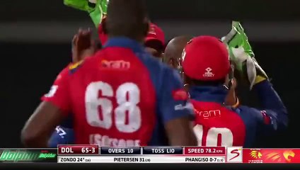 Aaron Phangiso gets Zondo and Chetty  Ram Slam T20  DP vs LI