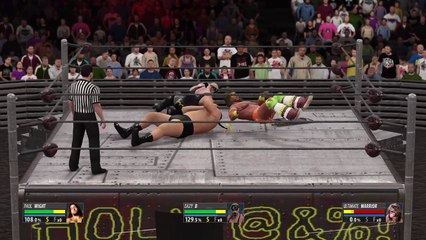 WWE 2K16 eazy b v paul wight v the ultimate warrior