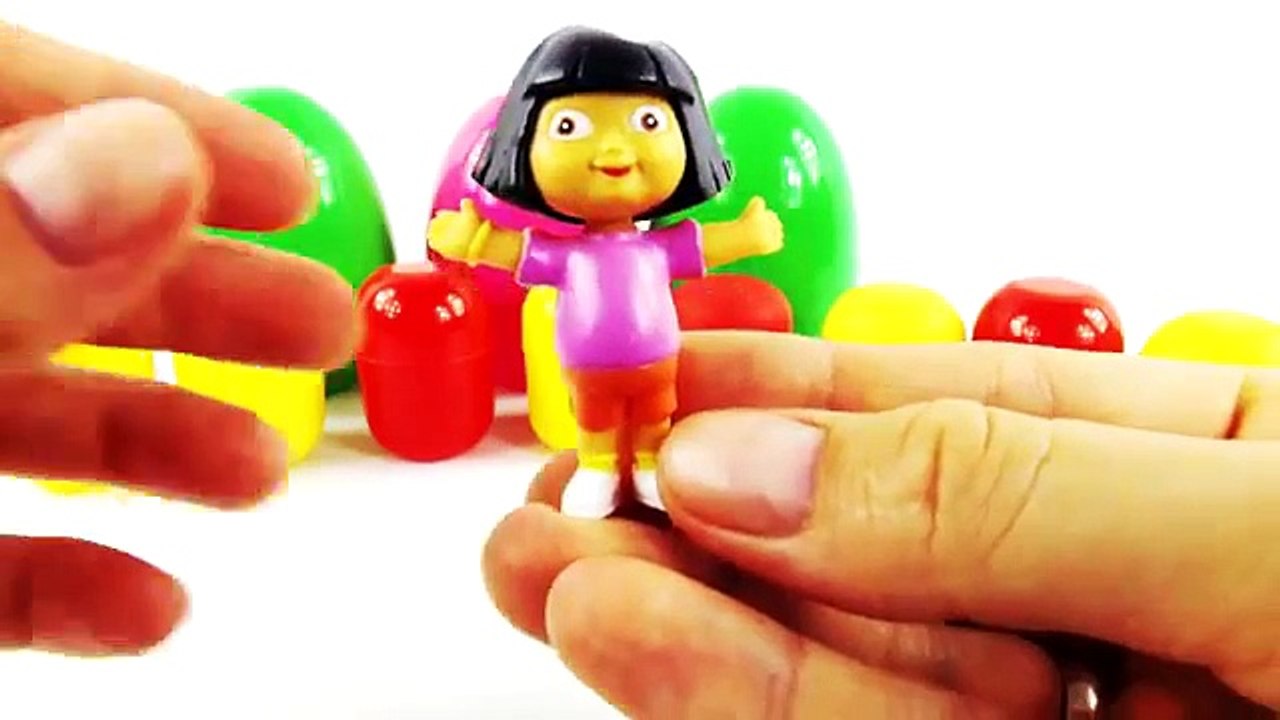 Dora The Explorer & Friends! Surprise Egg UNBOXING Demo! Tico, Grumpy Old Troll, Señor Tucán, Swiper