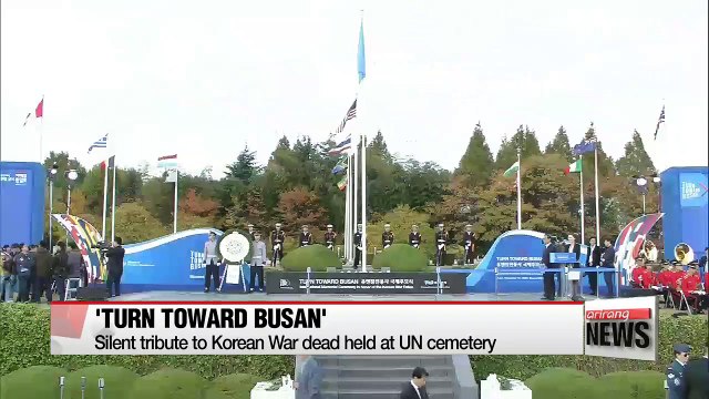 'Turn Toward Busan' ceremony commemorates Korean War dead at UN Memorial Cemetery