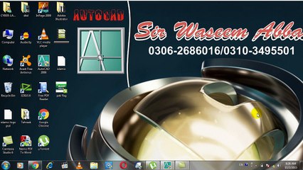 How to selection and zooming in autocad by sir waseem abbas golo