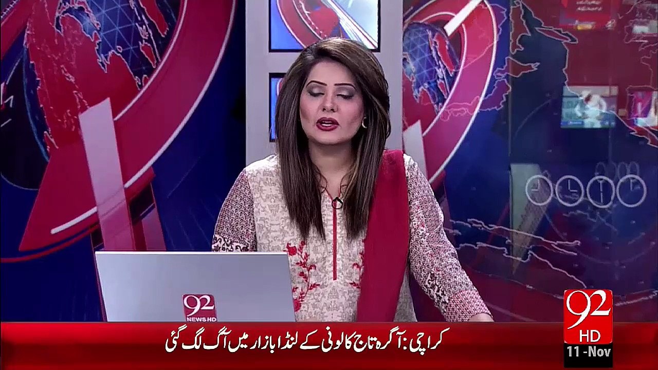 Breaking News – Islamabad Dolly Ky Visa Main Toseeh Ki Darkhwast Pr Karwie Shro – 11 Nov 15 - 92 News HD