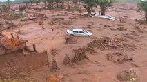 A lama do rompimento das barragens chega a outras regiões de Minas Gerais