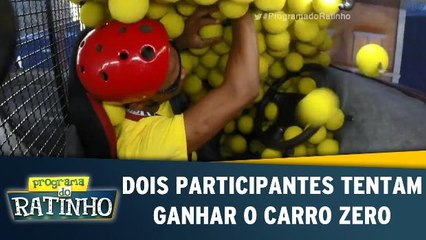 Carro Zero: Dois participantes tentam a sorte de ganhar o carro 0 Km