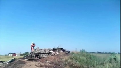 Video herunterladen: Ukraine News Militants DNI fired at positions of the Ukrainian military